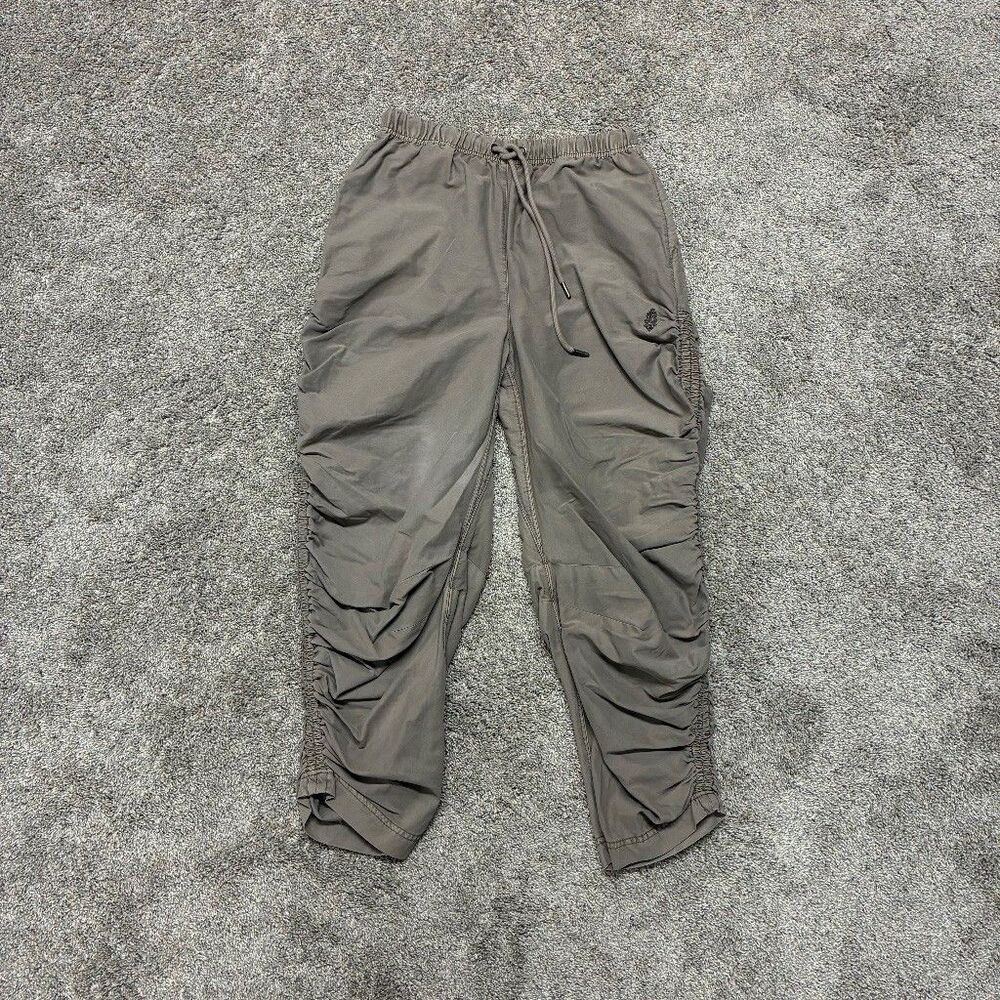 FP Movement Small Gray Ruched Cargo Jogger Pant Gorpcore Utility Lagenlook